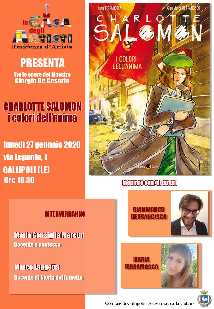 I colori dell'anima di Charlotte Salomon ne La Casa degli Artisti a Gallipoli