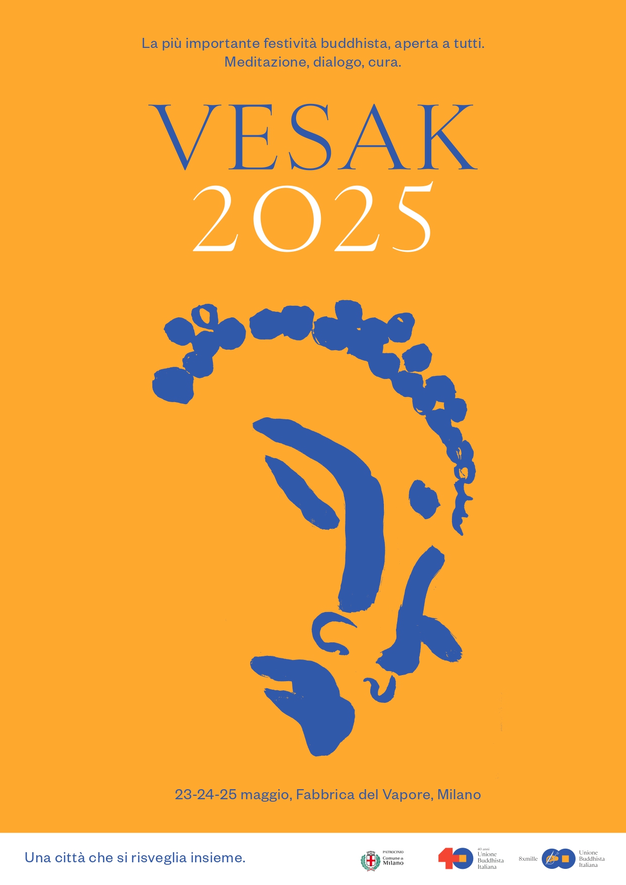 Tre giorni di eventi gratuiti dedicati alla cura per celebrare il Vesak, la più importante festività buddhista. Gran finale con Richard Gere e Jetsun Pema, sorella del Dalai Lama
