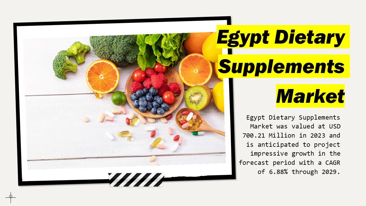 Egypt Dietary Supplements Market Driven by Rising Health Awareness and Urban Lifestyles