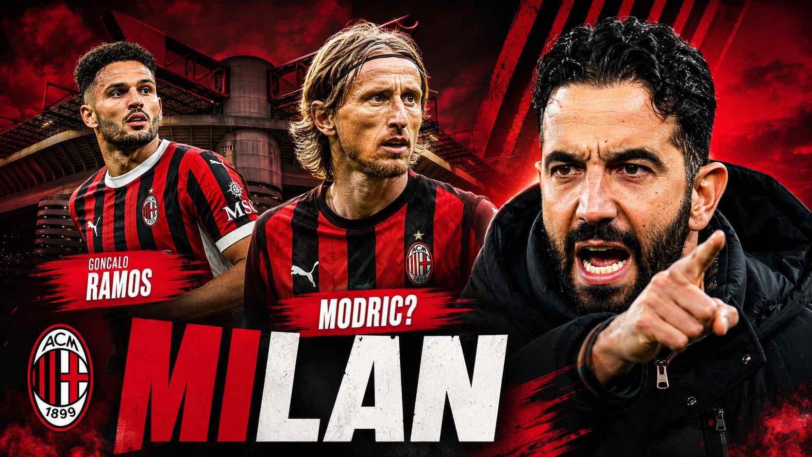 Calciomercato Milan: Gonçalo Ramos da record e giallo Modrić