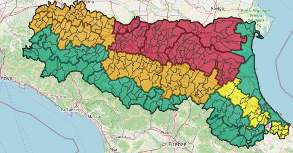 Domani per Parma ancora temperature africane e allerta arancione. Da Ferrara a Reggio allerta rossa