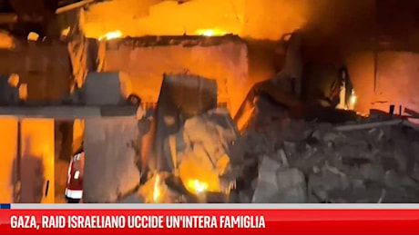 Gaza, raid israeliano uccide un'intera famiglia