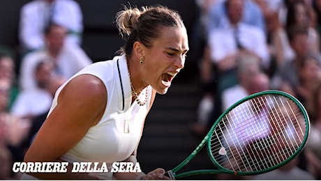 Sabalenka dopo il ko a Wimbledon: «Voglio solo ubriacarmi e dimenticarmi del tennis»