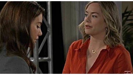 Beautiful, l'ultimatum di Steffy a Hope e la confessione di Taylor: le anticipazioni del 13 e 14 luglio