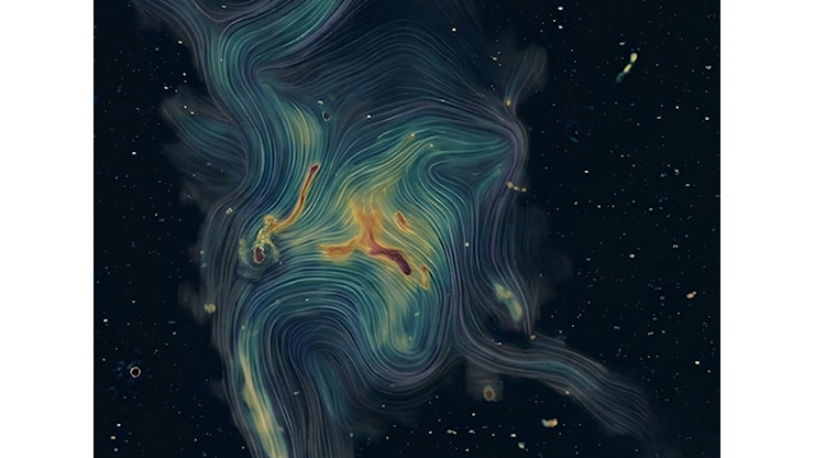 Sguardo record sul cosmo: LOFAR mappa il campo magnetico di Abell 2255 fino ai suoi confini - MeteoWeb