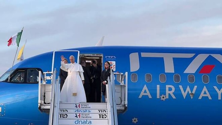 Da Fiumicino a Madrid, Ita Airways accompagna Papa Leone XIV in Spagna - IlFaroOnline