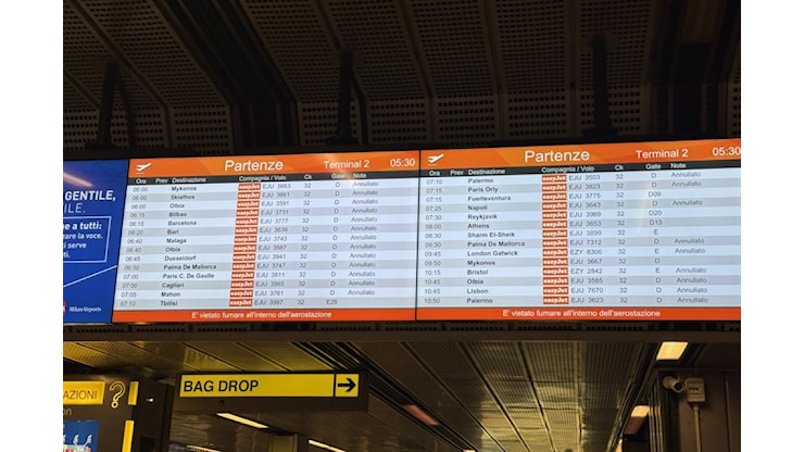 «Vacanze finite alle 4.50»: lo sciopero blocca una ticinese Malpensa - Corriere del Ticino