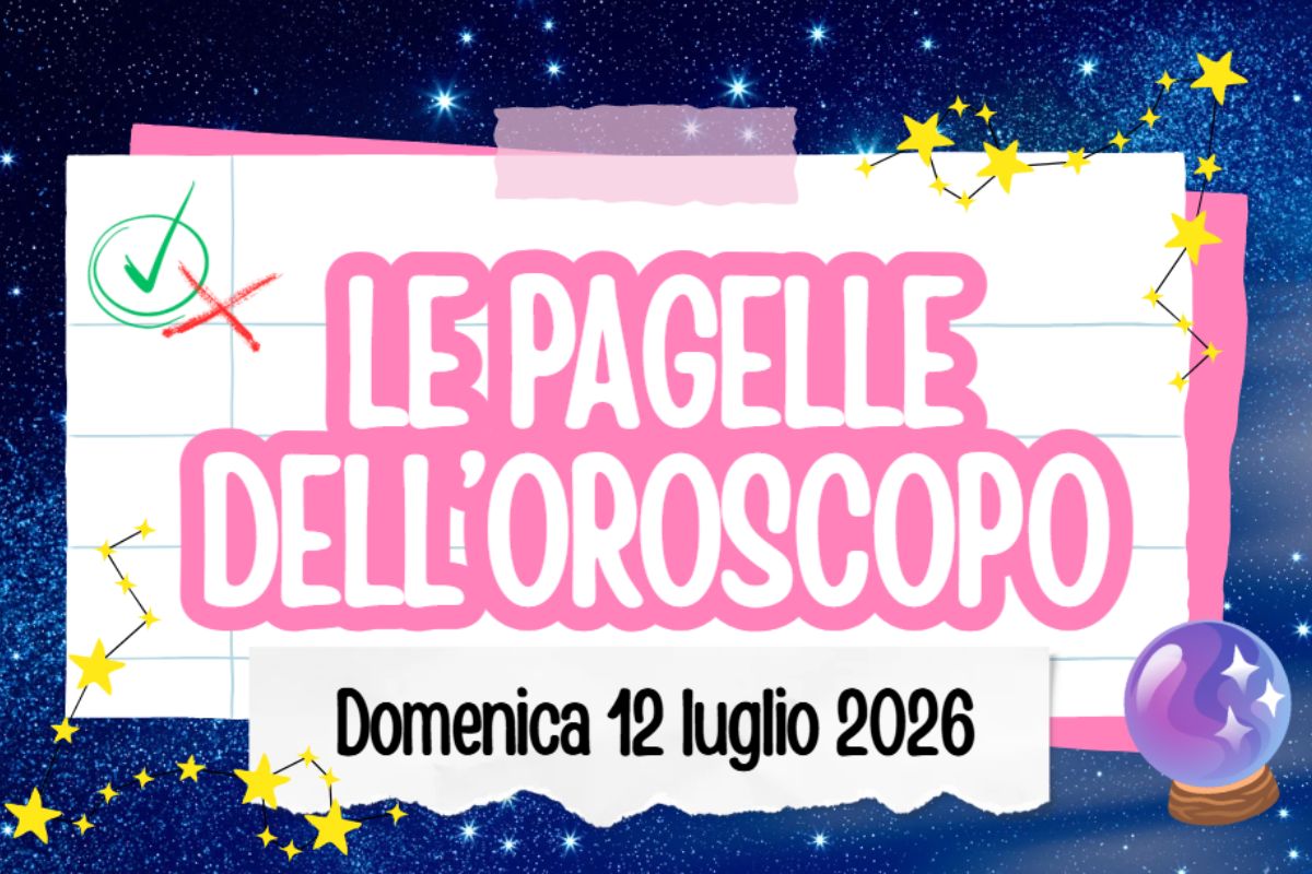 Oroscopo del 12 luglio: pagelle, voti e consigli per i segni!