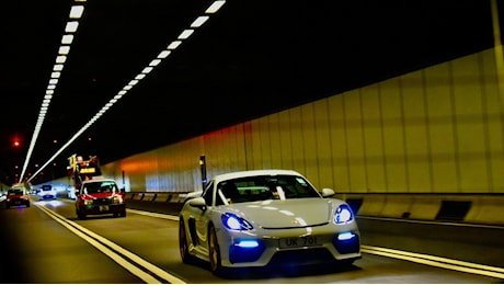 San Gottardo, folle corsa a 172 km/h nel tunnel: 22enne positivo alla droga e 21 sorpassi vietati