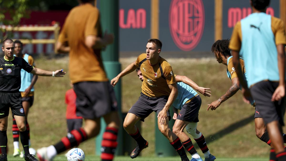 Brillano Kostic e Camarda, gli esperimenti di Amorim: Milan, 7 gol nel primo test contro i giovani