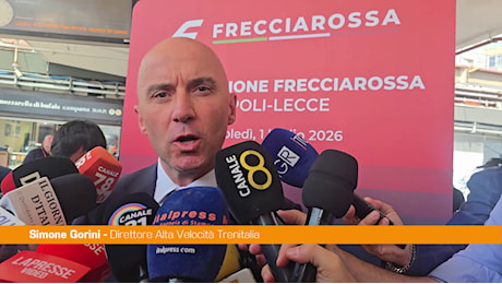 Frecciarossa Napoli-Bari-Lecce, via al collegamento diretto. Il viaggio inaugurale tra Tirreno e Adriatico