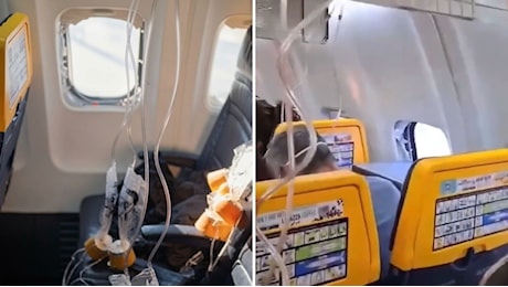 L'uomo risucchiato dal finestrino del volo Ryanair:Mi ha salvato la cintura, o forse Dio"