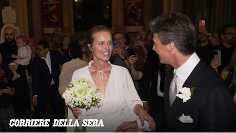 Eva Herzigová e Gregorio Marsiaj si sposano a Torino dopo 25 anni