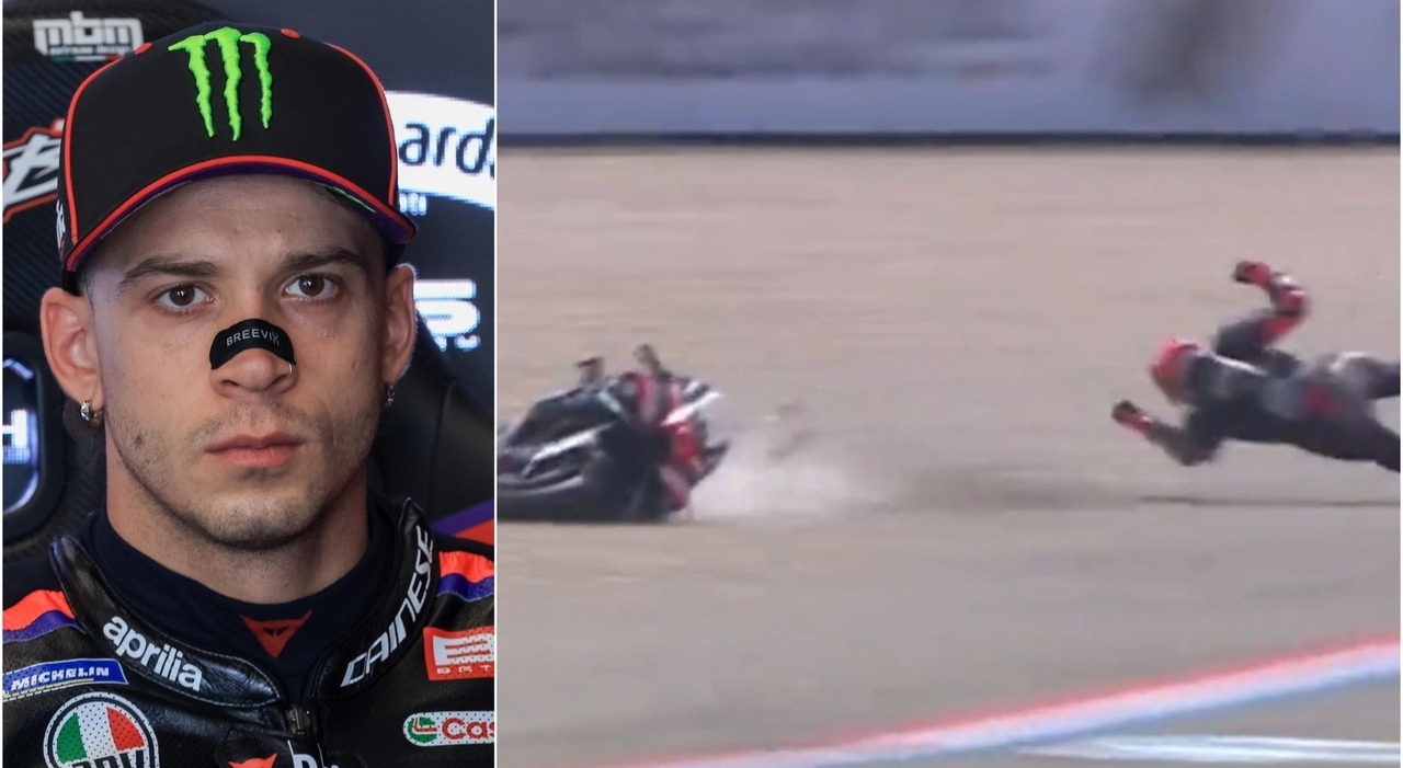 MotoGP, incidente per Marco Bezzecchi. Trasportato in ospedale: ecco come sta