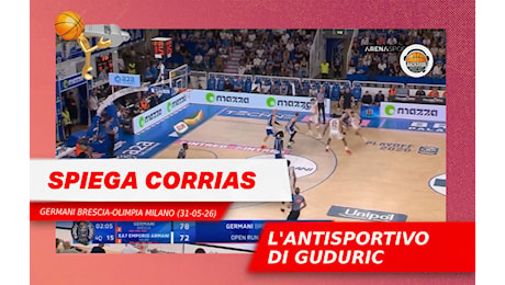 Brescia-Milano: l’antisportivo a Guduric | Spiega Corrias