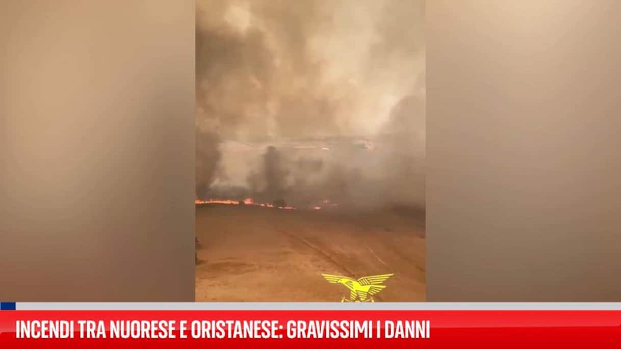 Incendi tra Nuorese e Oristanese: gravissimi i danni
