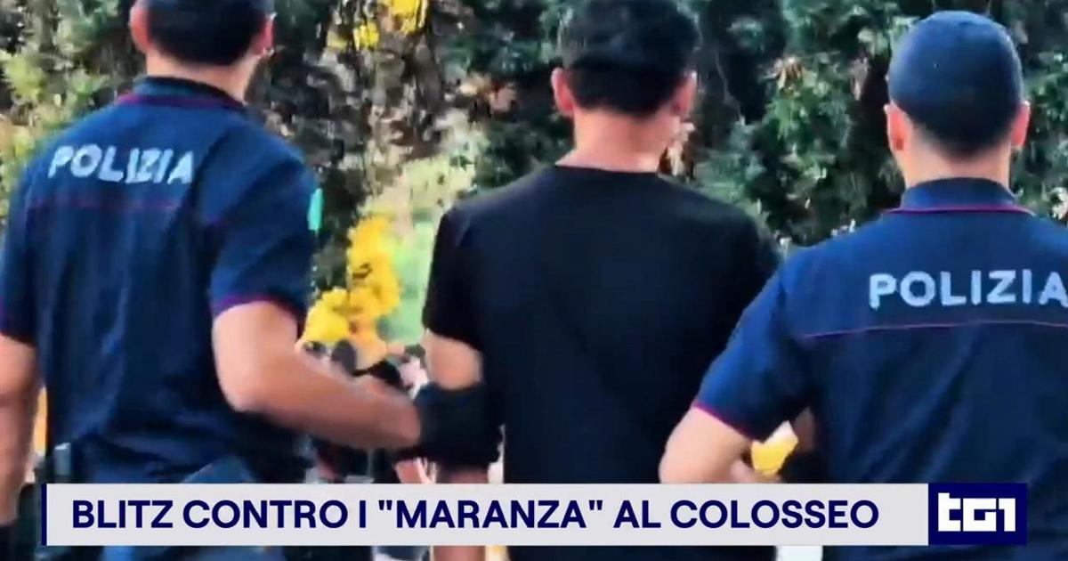 Blitz contro i maranza al Colosseo, 10 arresti