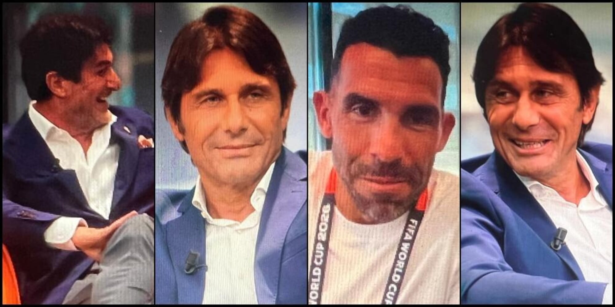 Vialli davanti a Zidane e Del Piero, Conte a Dazn non si tiene: dalla Juve all'Italia e al futuro