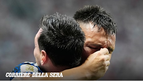 Le lacrime di Lautaro Martinez:Ho sempre sognato questo gol"