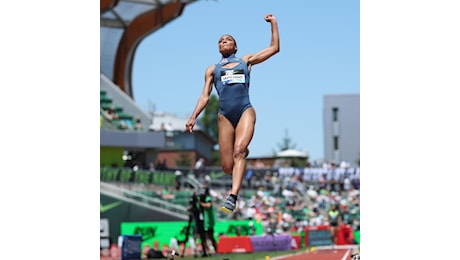 Diamond League Eugene, Fabbri domina e Iapichino da record