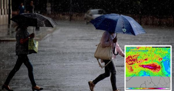 Dopo il caldo insopportabile, questa sera temporale con grandine
