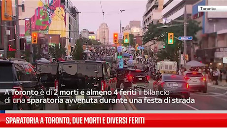 Sparatoria a Toronto durante un festival: due morti e feriti