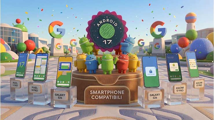 Android 17: quali smartphone ricevono l’aggiornamento - CeoTech