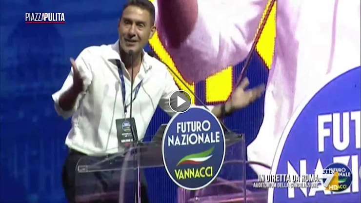 La nuova armata di Vannacci alla costituente di Futuro Nazionale: nostalgici, no euro, antiabortisti e remigrazionisti - LA7