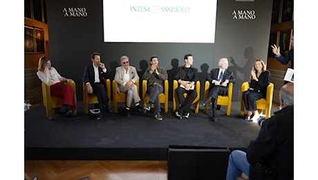 Intesa Sanpaolo, “A mano a mano”: Castellitto e Bolle per la campagna che mostra la banca