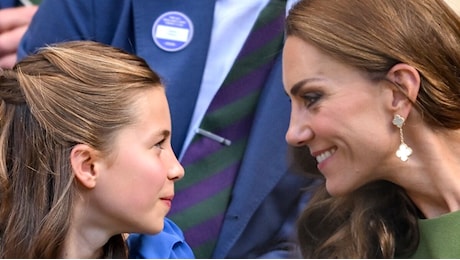 Kate e Charlotte, l'intesa speciale a Wimbledon: il video che commuove i fan