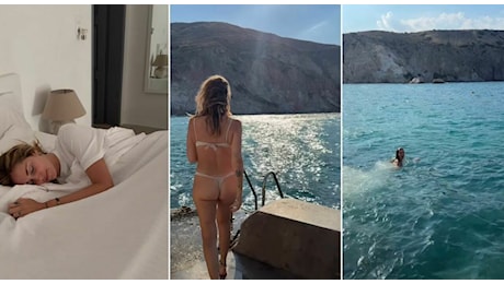 Chiara Ferragni, vacanze in Grecia: fuga con José Hernandez