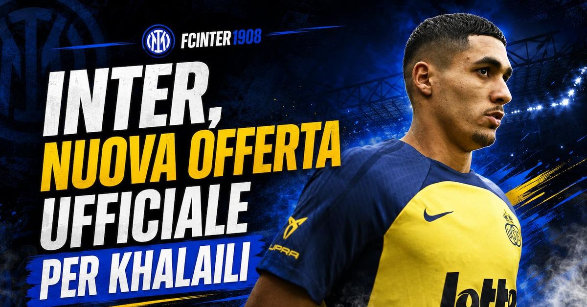 Sky – L’Inter alza ufficialmente l’offerta per Khalaili: ecco le nuove cifre per l’Union