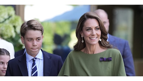Kate Middleton conquista Wimbledon con un abito verde, il più elegante dell'estate