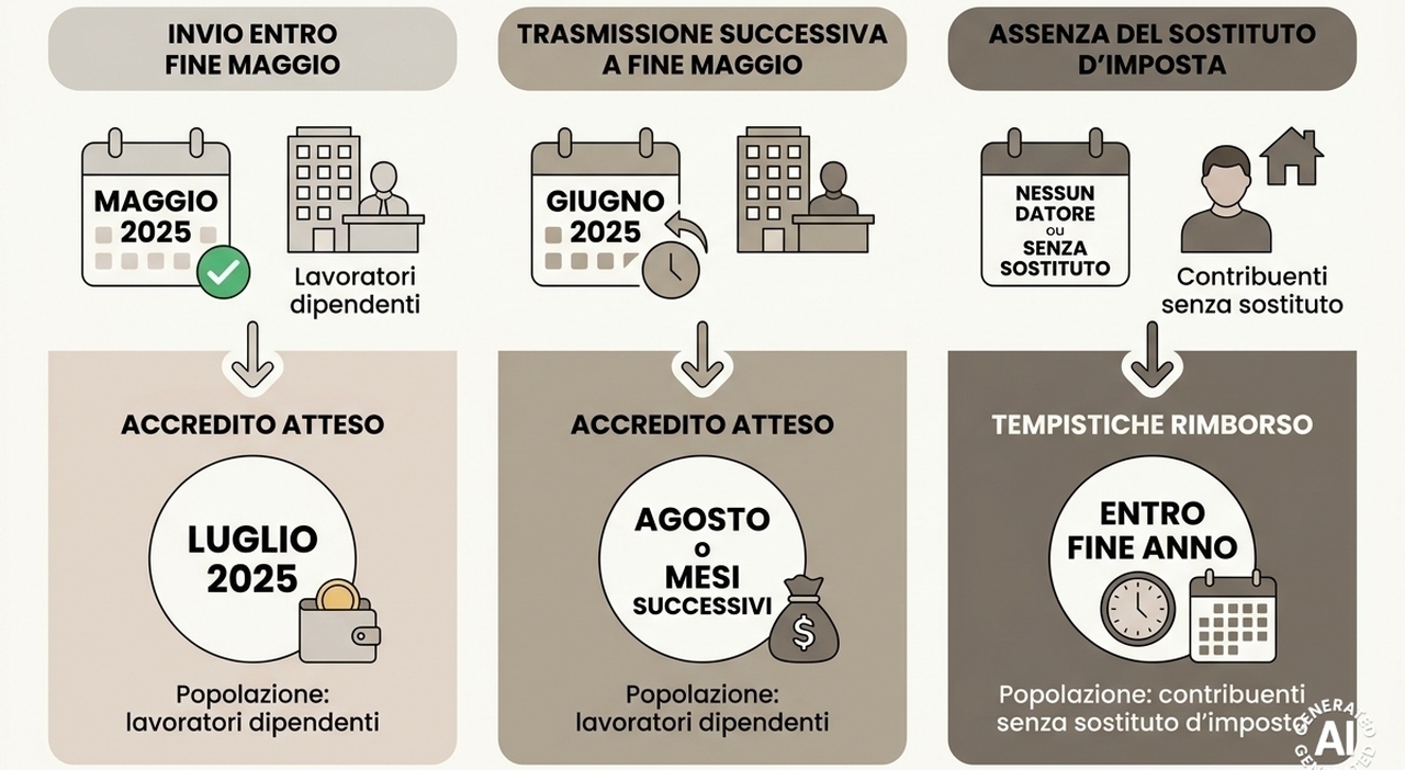Rimborso 730, ecco perché potrebbe non arrivare nella busta paga di luglio (nonostante l'invio entro maggio)