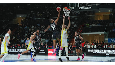 Il Derthona parte forte: battuta la Tezenis Verona 101-93 alla Nova Arena