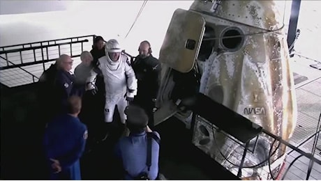 Crew-12, ammaraggio nel Pacifico: rientro completato per i quattro astronauti