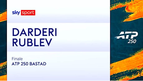 Darderi si arrende a Rublev nella finale di Bastad: il russo vince il 18esimo titolo Atp
