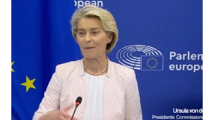 URSULA VON DER LEYEN * (X.COM) : «RIBADISCO IL PIENO SOSTEGNO DELL’EUROPA ALL’UCRAINA, CON 28,3 MILIARDI DI EURO PER LE ESIGENZE MILITARI» - agenziagiornalisticaopinione.it