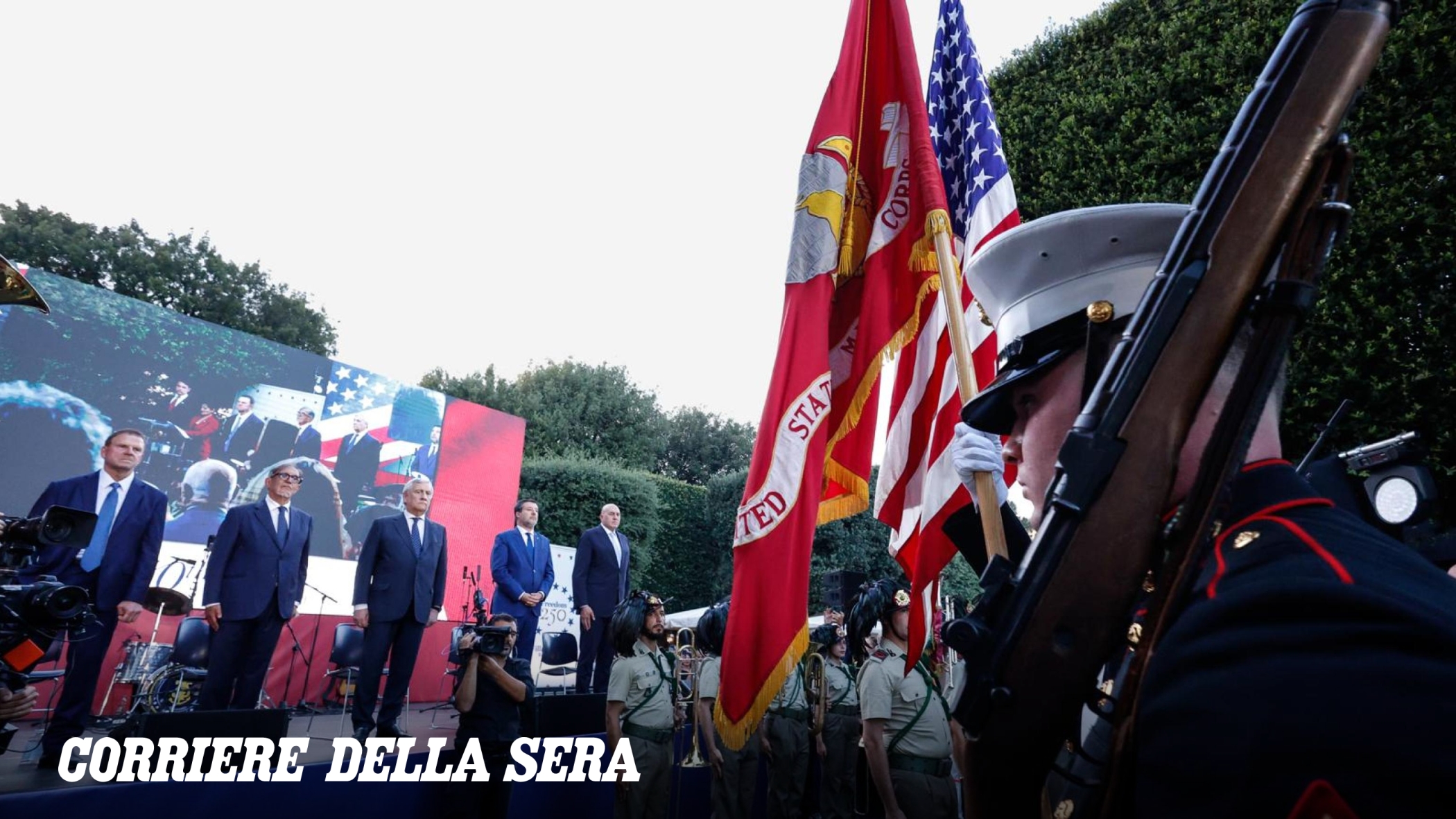 Villa Taverna, la festa dopo le tensioni Trump-Meloni: «L'Italia è amica degli Usa»
