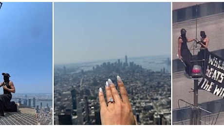 L'audace scalata dell'Empire State Building: una proposta di matrimonio a 400 metri che è finita in tribunale