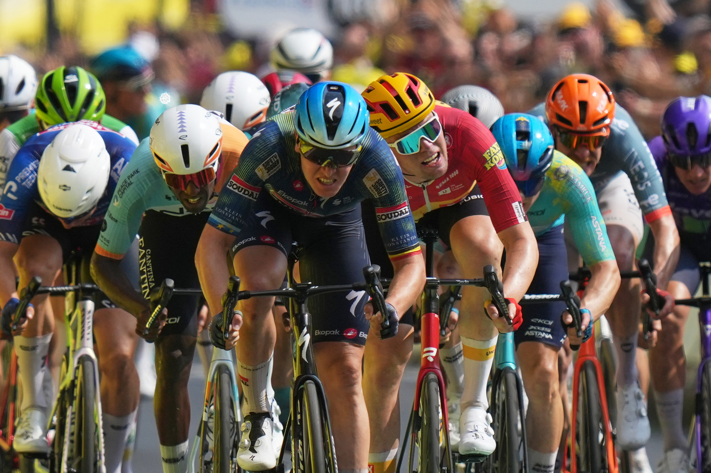 Pagelle Tour de France 2026: Tim Merlier è il più forte velocista al mondo