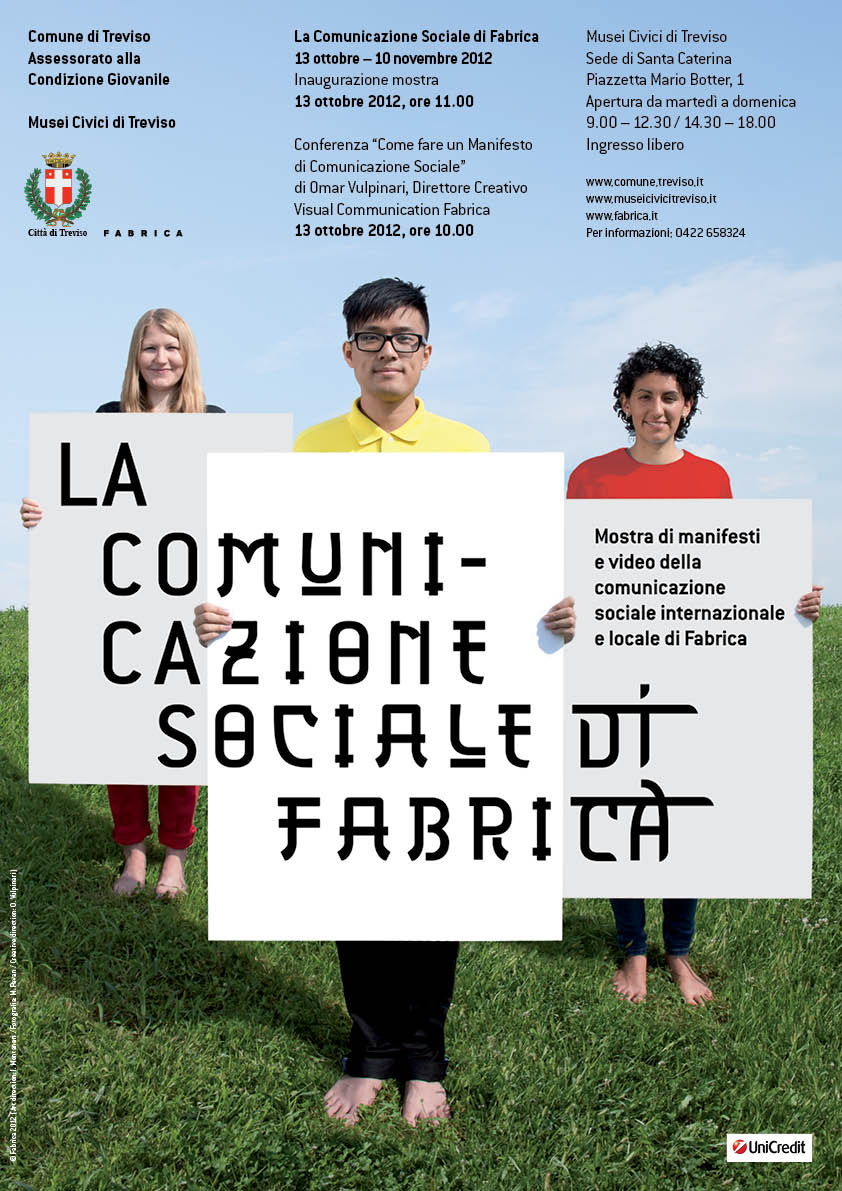 La Comunicazione Sociale di Fabrica prorogata fino al 27 gennaio 2013